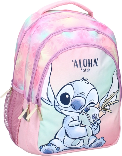 Σχολικό σακίδιο Disney Stitch Wild Energy aloha ροζ-μπλε 35 l