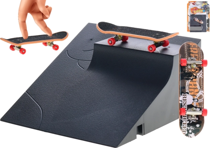 Finger skateboard με ράμπα 9,5 cm