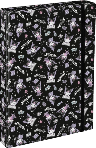BAAGL φάκελος για σχολικά τετράδια A4 Jumbo Kuromi Black
