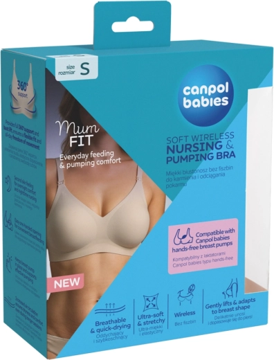Canpol babies θηλαστικό και αντλητικό σουτιέν MumFIT