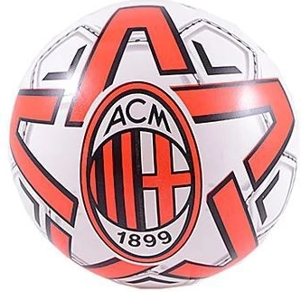 Brother ποδοσφαιρική μπάλα A.C. Milan 23 cm πιστοποιημένη κόκκινο-λευκή
