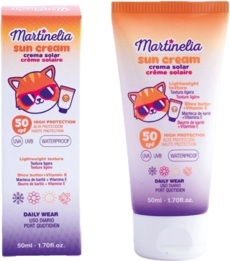 Αντηλιακή κρέμα για παιδιά, αδιάβροχη SPF 50 50 ml