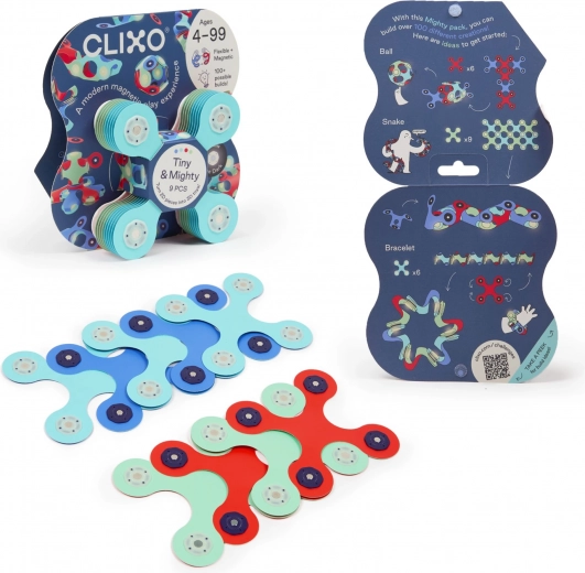 Clixo Tiny & Mighty Marine μαγνητικό σετ κατασκευών 9 τεμαχίων