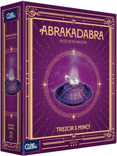 ALBI Abrakadabra Ακαδημία Μαγείας χρηματοκιβώτιο με νόμισμα