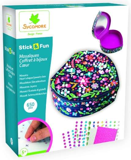 Stick & Fun - κοσμηματοθήκη σε σχήμα καρδιάς