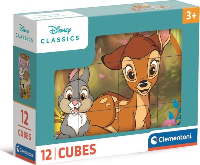 Εικονοκύβοι Disney Κλασικά Παραμύθια, 12 Κύβοι