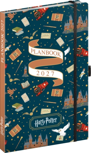 Notique planbook ημερολόγιο και σημειωματάριο Harry Potter – Εξπρές του Χόγκουαρτς 2027, 13 × 21 cm