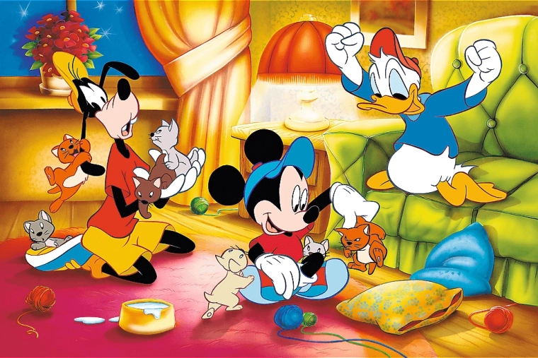 Παζλ Trefl Disney: Mickey Mouse και φίλοι 600 κομμάτια