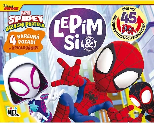 Κολλάω ξανά και ξανά Spidey – στατικά αυτοκόλλητα και ζωγραφιές για χρωμάτισμα