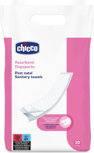 Λοχείας σερβιέτες Chicco 30 τεμ.