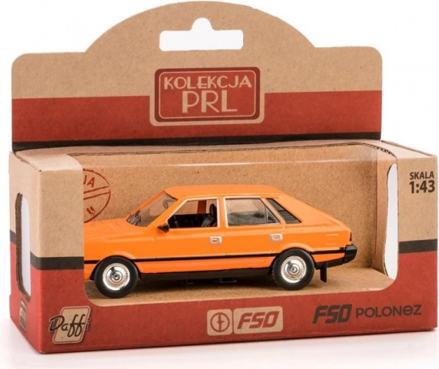 Μεταλλικό μοντέλο FSO Polonez 1:43 – πορτοκαλί