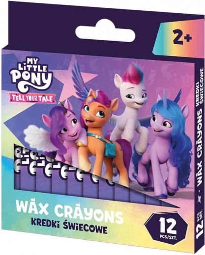 Κηρομπογιές 12 τεμ. My Little Pony ASTRA