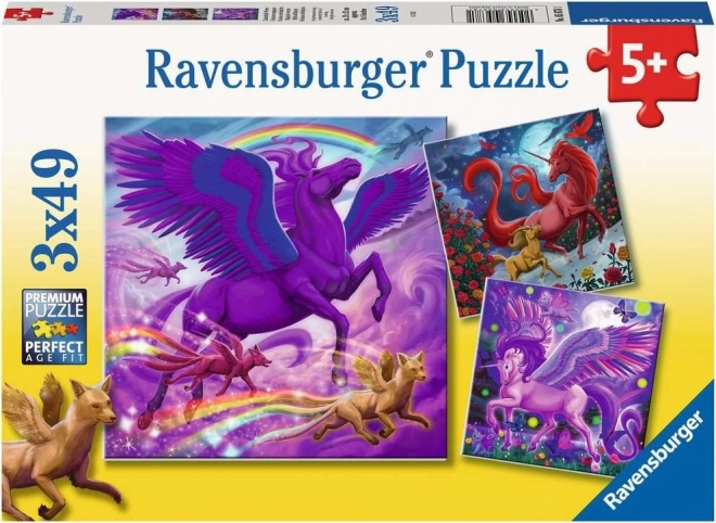 Παζλ Ravensburger Μυθικοί ηγεμόνες 3×49 κομμάτια