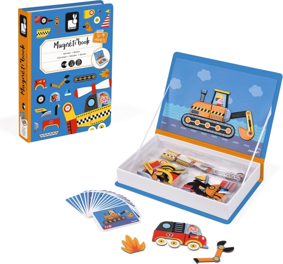 Janod Magnetibook μέσα μεταφοράς