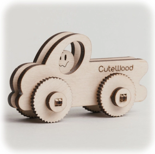 CuteWood ξύλινο 3D παζλ Pick-up