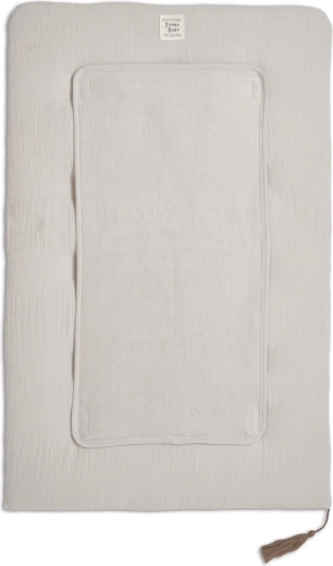 Funnababy μουσελινένιο στρωματάκι αλλαγής πάνας Sand Beige 50 × 80 cm