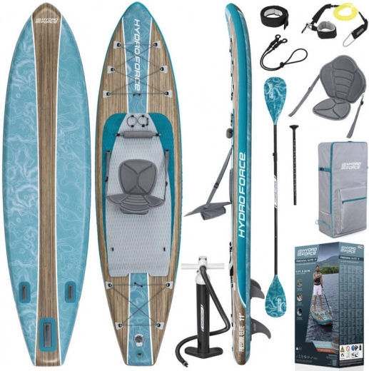 Φουσκωτό paddleboard με κάθισμα HYDRO-FORCE Freesoul Elite 2 σε 1 335 × 84 × 15 cm
