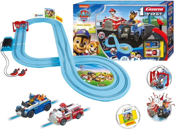 Carrera First Paw Patrol πίστα αγώνων Track Patrol 2,9 m