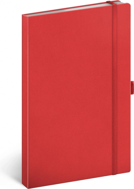 Notique σημειωματάριο με τελείες κόκκινο 13 × 21 cm
