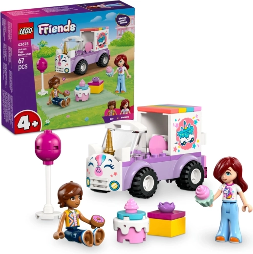 LEGO Friends αυτοκίνητο παράδοσης τούρτας μονόκερου