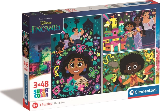 Παζλ CLEMENTONI Disney Encanto 3×48 κομμάτια