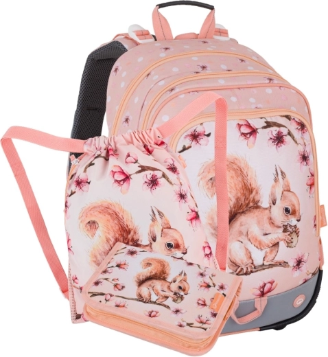 Bagmaster alfa 26 σχολικό σετ για πρωτάκια σκίουρος