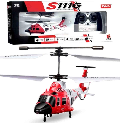 Syma S111G τηλεκατευθυνόμενο ελικόπτερο RC με γυροσκόπιο