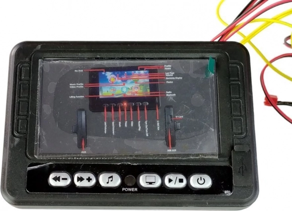 Μουσικό πάνελ LCD MP4 για Range Rover
