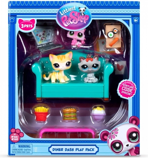 Σετ Littlest Pet Shop σνακ με γατάκια – πακέτο παιχνιδιού