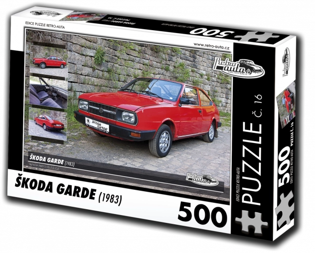RETRO-AUTA Παζλ Škoda Garde 1983 500 κομμάτια