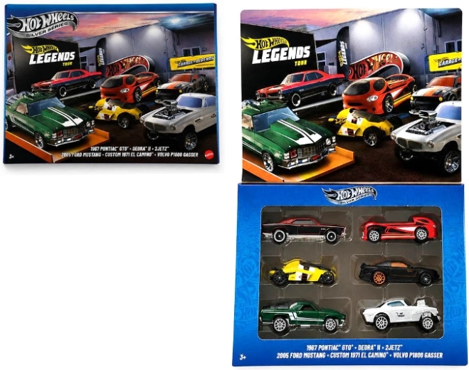 Συλλεκτικό σετ αυτοκινήτων Hot Wheels Legends Tour