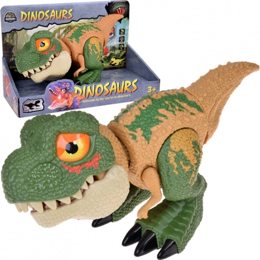 Κινούμενος δεινόσαυρος Tyrannosaurus Rex με ηχητικά και φωτεινά εφέ