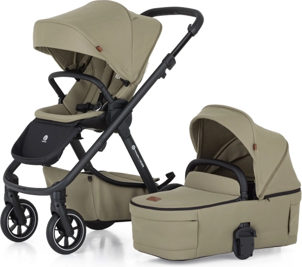 Πολυλειτουργικό καρότσι Petite&Mars Icon 2v1 dove grey