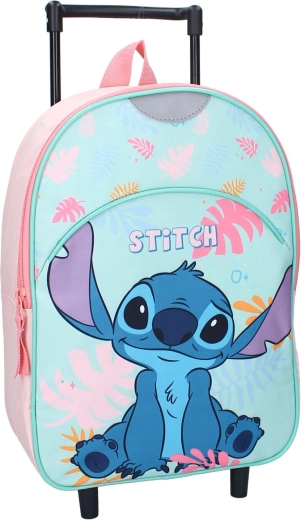 Disney Lilo & Stitch τροχήλατο σακίδιο πλάτης με ροδάκια Great Escapes 33 cm
