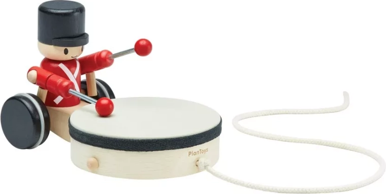 Τραβηχτό τυμπανιστάκι PlanToys
