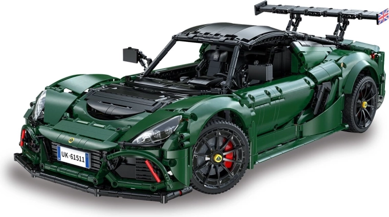 Κατασκευή CaDA Lotus Exige Cup 430 σε κλίμακα 1:8, πράσινη