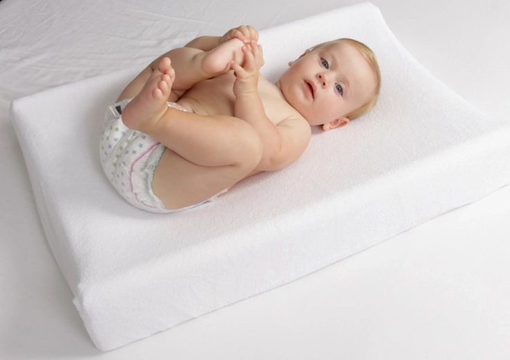 Babymatex κάλυμμα για αλλαξιέρα από πετσετέ – λευκό