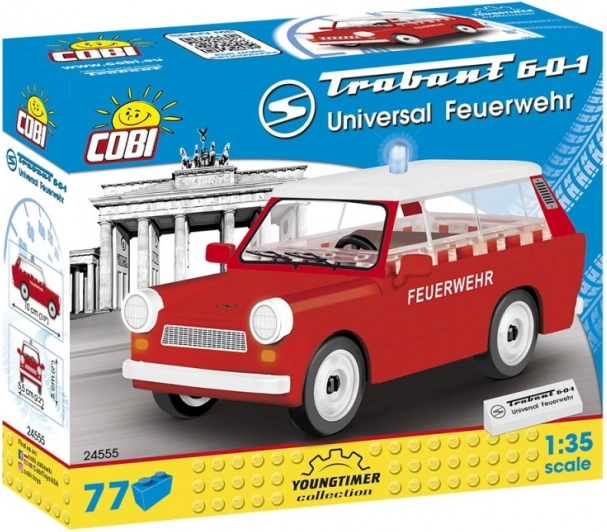 COBI Trabant 601 Universal πυροσβεστικό 1:35 (77 τουβλάκια)