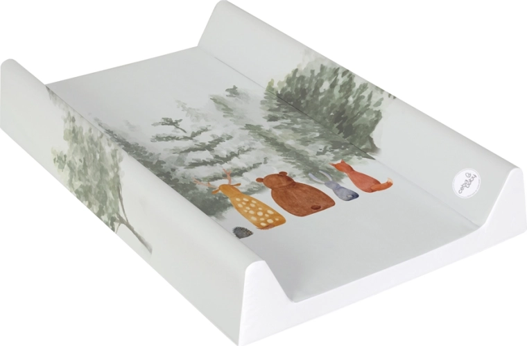 Ceba Baby μαλακή προφιλωμένη αλλαξιέρα 50 × 70 cm basic forest companions