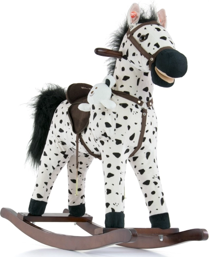 Milly Mally κουνιστό αλογάκι Mustang black dot