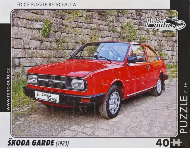 Παζλ RETRO-AUTA Škoda Garde 40 κομμάτια