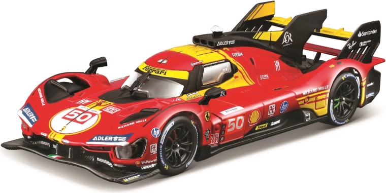 Bburago Ferrari 499P 1:43 24h Le Mans 2024 σε hardcase