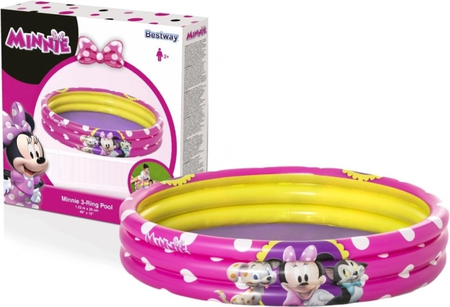 Φουσκωτή παιδική πισίνα Minnie 122 × 25 cm