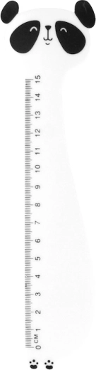 Χάρακας Πάντα 15 cm - 1 τεμάχιο