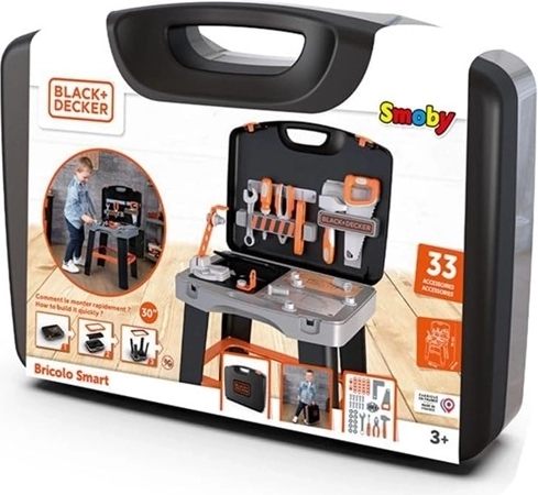 Παιδικός πάγκος εργασίας Smoby Black+Decker Bricolo Smart
