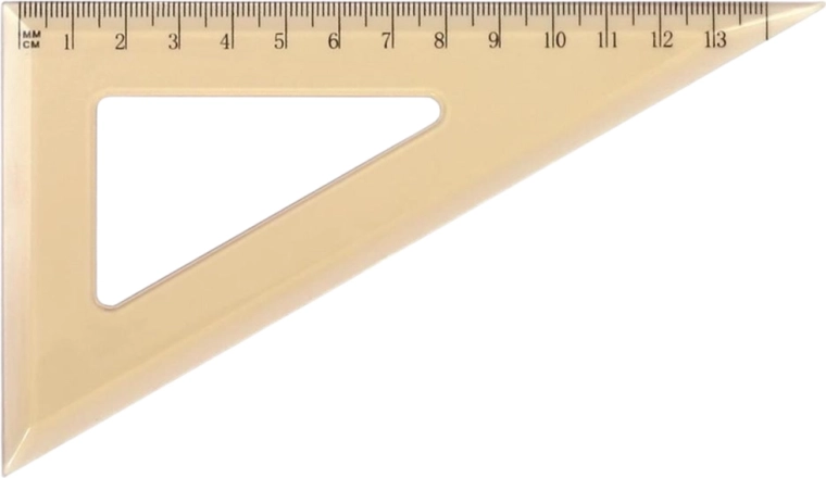 Σχολικό τρίγωνο GRAND 13,5 cm - 1 τεμάχιο