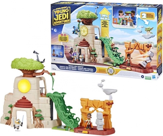 Σετ παιχνιδιού STAR WARS Tenoo Jedi Temple – ναός Jedi με φώτα και ήχους