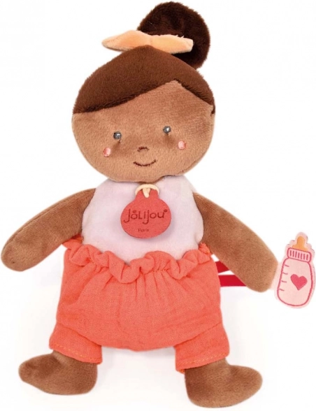 Doudou Jolijou κούκλα 18 cm πορτοκαλί