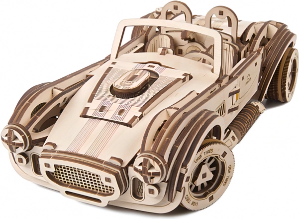 Ugears 3D ξύλινο μηχανικό παζλ drift αγωνιστικό αυτοκίνητο Cobra