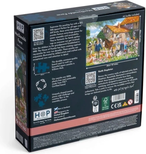 Ποιοτική κατασκευή House of Puzzles